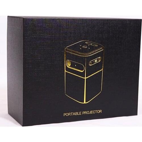 DLP Mini Projector 4K Support Smart Digital Projector for Family Entertainment