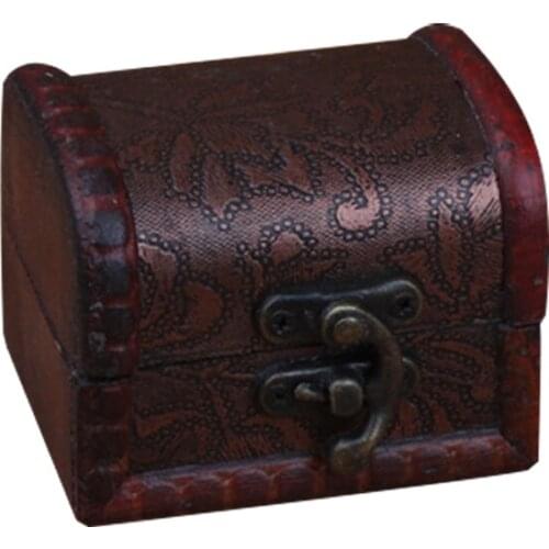 Retro Storage Box Handmade Wooden Jewelry Storage Box Organizer Creative Organizer Essential Oil Treasure Box