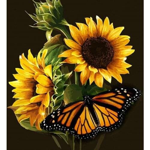 DIY Photo Custom Full Round sunflower Diamond Painting 5d Diamond Embroidery Cross Stitch Diamond Mosaic Kits Birthday Gift