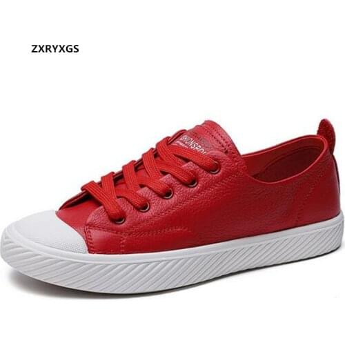 Hot 2021 New Light Soft Comfortable Women Sneakers Shoes Flat Lace-up 100% Full Genuine Leather Shoes Woman Fashion Casual Shoes