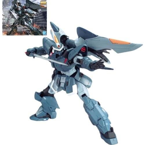 BANDAI Gundam 1/100 MG ZGMF-1017 Mobile Ginn SEED Model Kids Assembled Toy Robot Anime Action Figures Collections Gifts For Boys