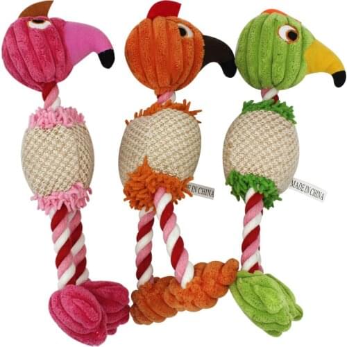 Dog Puppy Toys Pet Supplies Pets Chew Toy Animal Shape Squeak Cleaning for Small Medium Dog Accessories Training Plush Sound