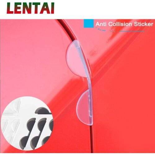 LENTAI 1Set Car Door Edge Guard Anti Collision Sticker Strips For Ford Focus 2 3 Fiesta Mondeo MK4 Ranger Toyota Corolla RAV4