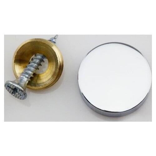 Lof of 20 Brass Chrome AD Fixing Screws Glass Standoff Pin(D:20mm)