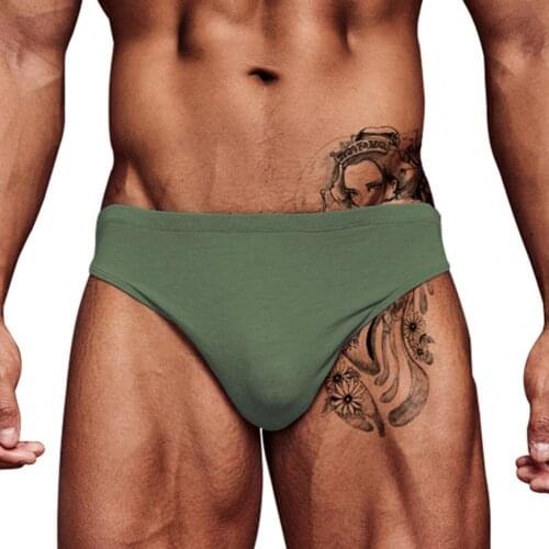 Men Briefs Low Waist Lightweight Modal Thin Section Breathable Briefs for Home Breathable Male Sexy Panties Underpants Boxers