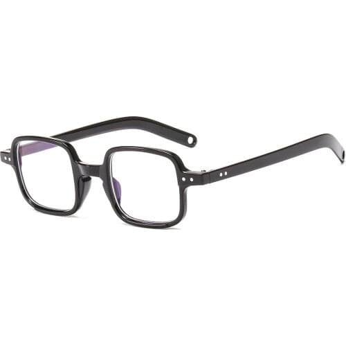 Retro Small Square Glasses for Computer Anti Blue Ray Frame Women Men Eyeglasses Transparent Spectacles Oculos De Grau