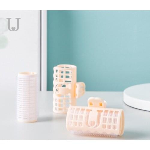 Youpin Jordan&Judy Stereotype Self-adhesive Curler Lazy Air Bangs Hairpin Plastic Hand-held Short Hair Curling iron