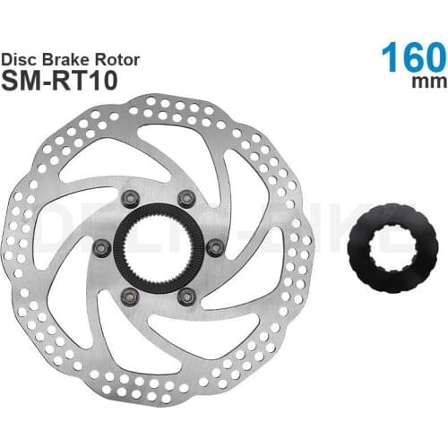 SM-RT10 SM-RT64 SM-RT54Disc Brake Rotor and Lock ring -160 mm CENTER LOCK - 2mm thickness high quality stainless