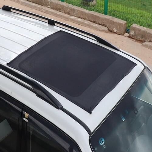 Car Mosquito Car Sunroof Sunshade Skylight Efficient Heat Insulation Shade Screens For Mitsubishi PajeroV97V93 Car Accessories