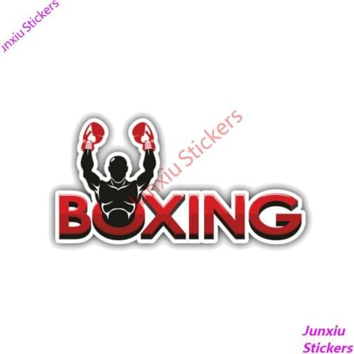 JDM Sport Boxing Car Stickers Decals Styling Cover Scratches for Bumper Window Laptop Bodywork Vinyl Auto Interior KK11*5cm