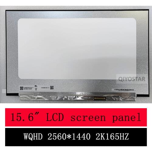15.6" Slim LED matrix For MSI GS66 laptop lcd screen panel WQHD 2560*1440p 2K165HZ