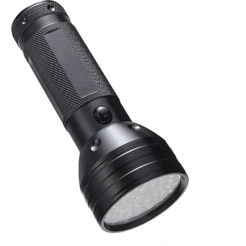 Ultra Violet UV Flashlight 51 LED 395NM Torch Light Lamp Currency Detector Search Photos Waterproof For Dog/Cat Urine
