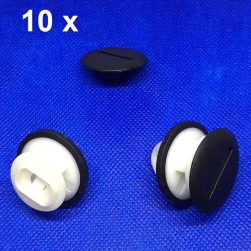 X10 Set FOR BMW/For Mercedes Rocker Panel Moulding Trim Clips Mercedes Side Skirt 0009917398