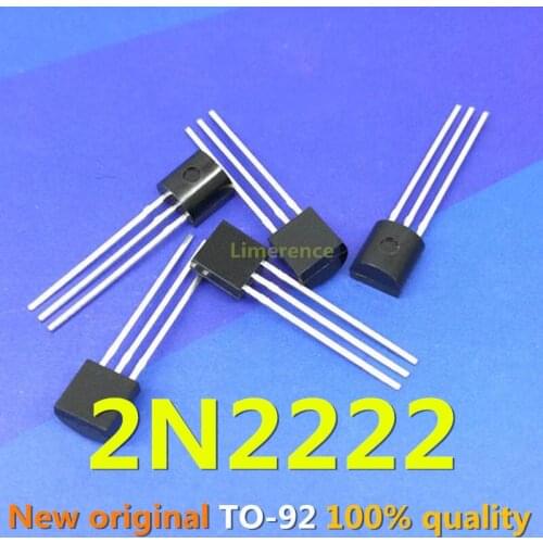 100PCS 2N2222 2N2222A TO-92 TO 92 Transistor New original Support recycling all kinds of electronic components