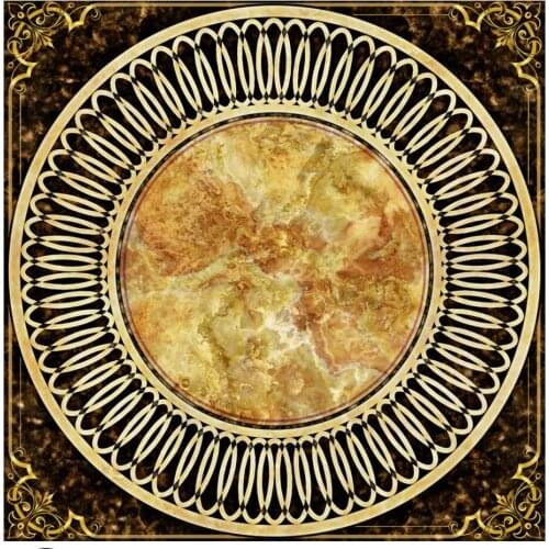 Marble parquet 3D floor bathroom bedroom 3D floor papel de parede 3d wallpaper