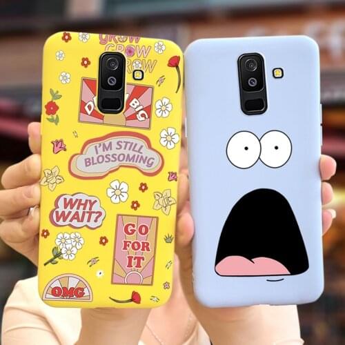 For Samsung J8 2018 Case J810F Soft Silicone Cute Candy Painted Shell For Samsung Galaxy J8 2018 SM-J810F Phone Cases Full Coque