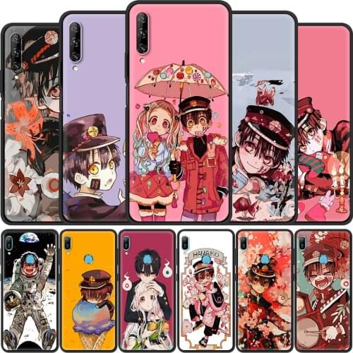 Phone Case for Huawei Y6 Y7 Y9 2019 Y9a Y8p Y7a Y6p Y8s Mate 40 20 30 10 Pro Lite Black Cover Anime Toilet-Bound Hanako-kun