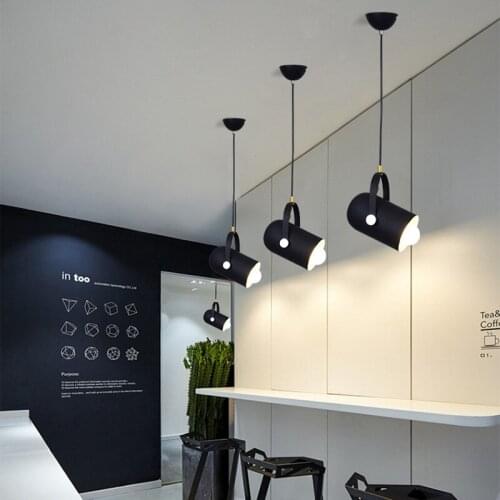 Kitchen Island Light Black Pendant Lights Room Bar Modern Pendant Lighting Study Bedroom Home Pendant Ceiling Lamp Include Bulb