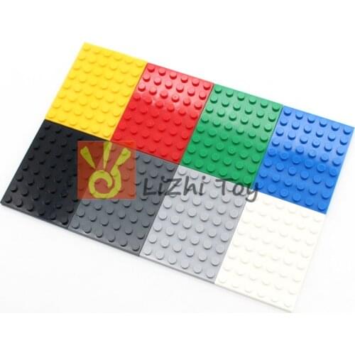 MOC Brick Parts 3036 Plate 6 x 8 Classic Piece DIY enlighten Building Block Toy Accessory