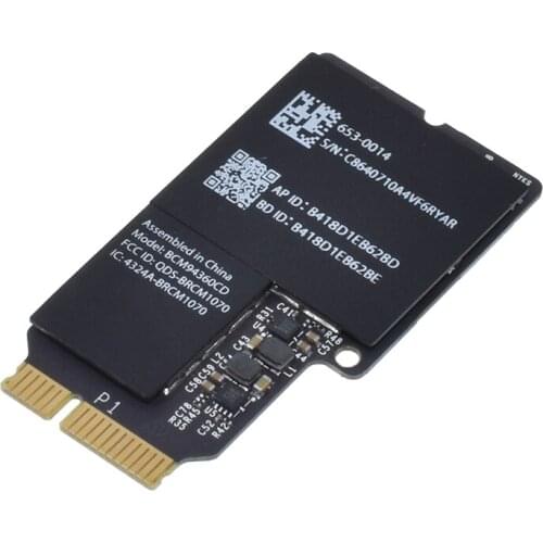 Dual Band 1750Mbps BCM94360CD 802.11AC WIFI Wireless BT 4.0 Bcm94360Cd Native Card Airdrop for Hackintosh Mac OS