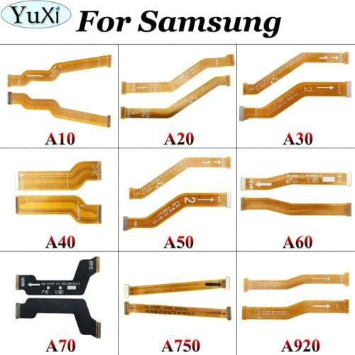 YuXi For Samsung Galaxy A10 A20 A30 A305F A40 A50 A60 A70 A750 A920 Motherboard Main Board Connector LCD Display USB flex Cable
