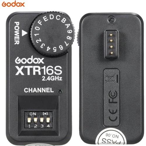 Godox XTR-16S 2.4G Wireless X-system Remote Control Flash Receiver for VING V860 V850