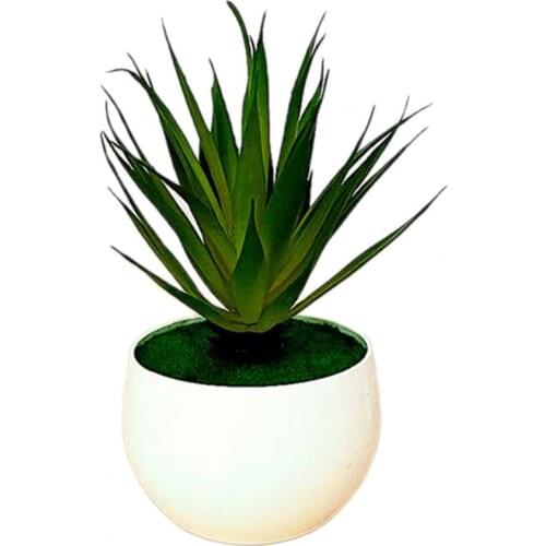 Artificial Flower Eye-catching Anti-droop Plastic Simulation Potted Plants Not Easy Fall Off Excellent Realistic Looking Plant