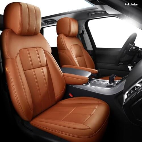 KOKOLOLEE Custom Leather car seat covers For KIA Sportage Optima Cerato Forte Soul RIO K2 K3 K3S K4 K5 KX3 KX5 KX7 KX CROSS auto