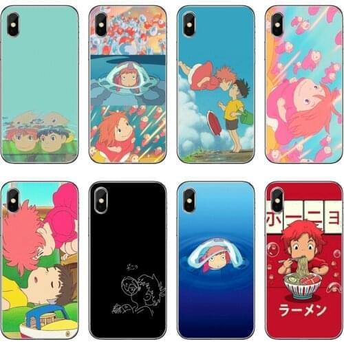 TPU Soft Case For Samsung Galaxy A70 A60 A50 A40 A30 A10 A9 A8 A6 Plus A7 A5 A3 2018 2017 2016 Ponyo on the Cliff Phone Case