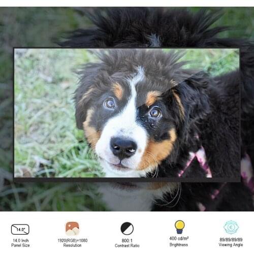 Original Innolux N140HCE-G53 14 Inch Screen Display eDP Interface 30 pins Connector Resolution 1920*1080