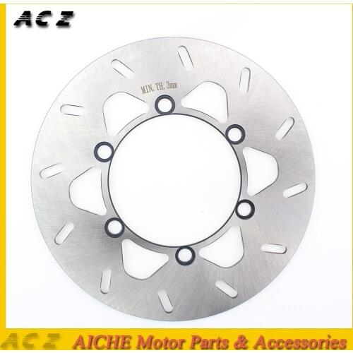 ACZ Motorcycle Floating Rear Brake Disc Rotor Stainless Steel Brake Disks For KAWASAKI KX125 KLX250 KDX200 KDX225 KDX250