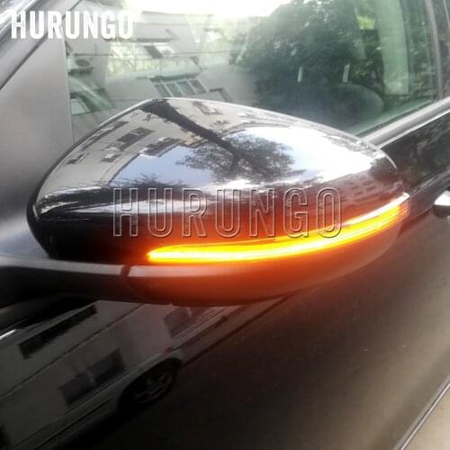 For Volkswagen VW GOLF 6 VI MK6 For GTI R line R20 Touran Dynamic Blinker LED Turn Signal Light Side Mirror Indicator Sequential