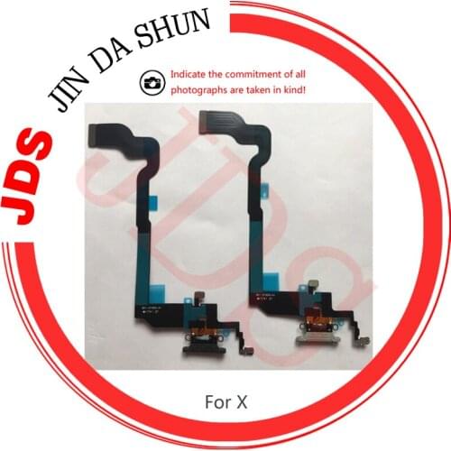 Head Jack Audio Charger Flex Cable USB Charging Dock Connector Microphone Wifi Antenn Flex For iPhone X 8X 9 Ribbon