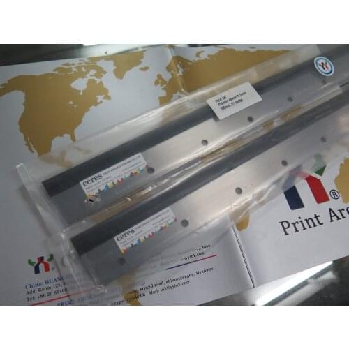 Wash Up Blade/ Fuji Shinohara 66 printing spare parts 700*48*0.5mm 3pcs/pack 11holes import rubber steel