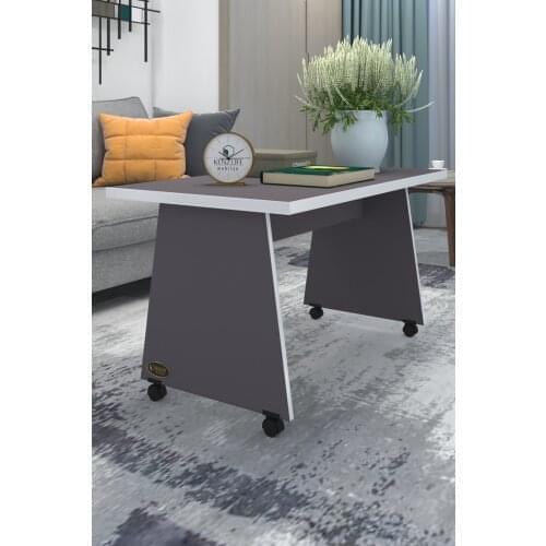 Modern Medium Lounge Bench table Roman 075*110*60 Crd Meals on Wheels Tableware Computer coffe table