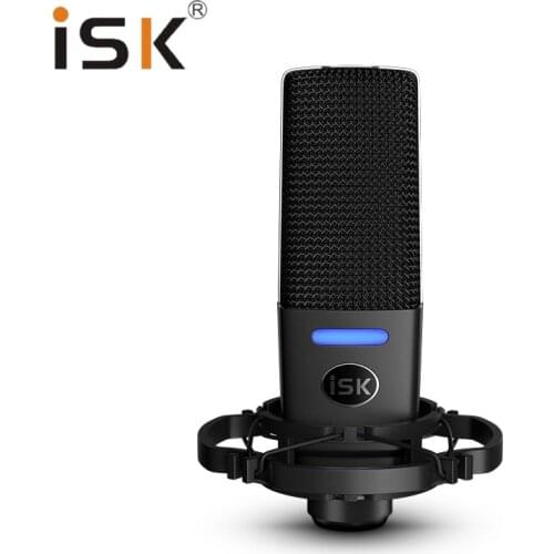 ISK iKG1000 phantom powered studio condenser microphone live broadcast/professional recording/live performance/Karaoke on line