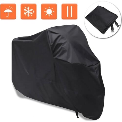 Motorcycle Cover Waterproof Outdoor Rain Dust UV Scooter Motorbike Protector