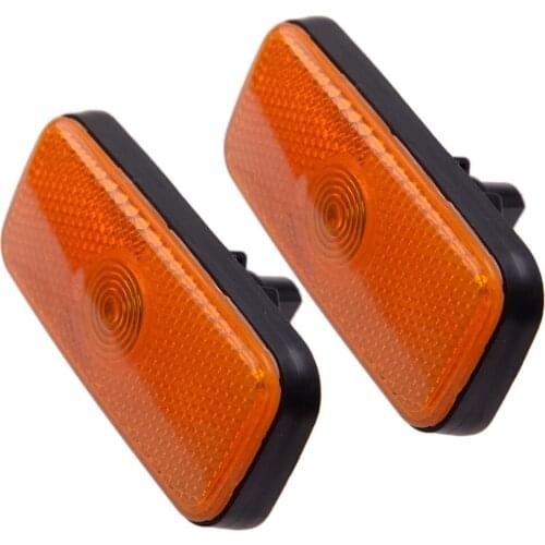 VYC155034AC 2Pcs/Set Car Side Marker Light Lamp Reflector Lens Cover Fit For Ford Transit MK6 MK7 2006 1671689