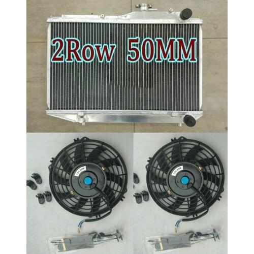 Aluminum Radiator + Fan For 1983-1987 Toyota Corolla Levin / Sprinter Trueno AE86 SR5 DX GTS Coupe 4A-GEU/C GTS MT 1.6L I4 GT SR