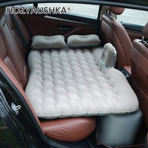Car inflatable bed car supplies sleeping mattress car SUV rear row rear seat cushion sleeping pad air bed travel bedHOZYAUSHKA