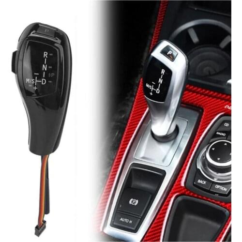 For Bmw Tuning E60 Compatible Led Illuminated Black Automatic Gear Joystick Knob