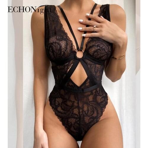 EchoNight Fishnet Bodysuits