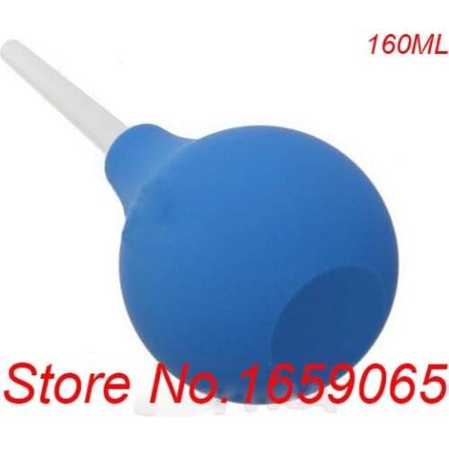 HOT 160ml Utensils syringe ball Ball large capacity enema vaginal douche anal wash tool