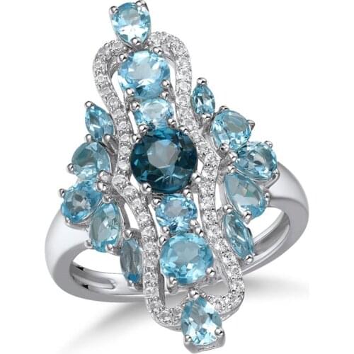 GZ ZONGFA Women's Silver Rings