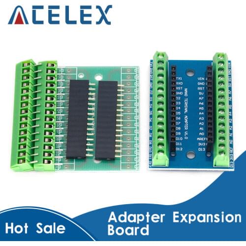 NANO V3.0 3.0 Controller Terminal Adapter Expansion Board NANO IO Shield Simple Extension Plate For Arduino AVR ATMEGA328P