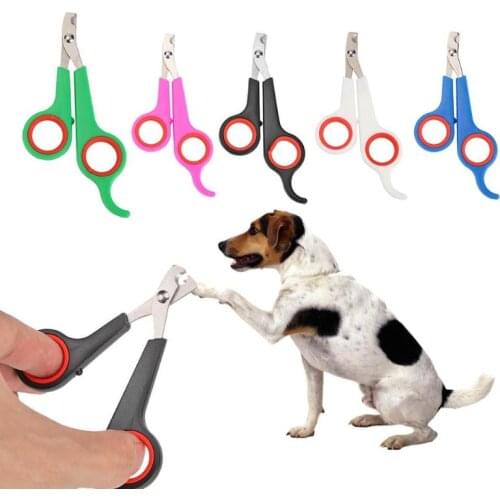 Stainless Steel Pet Nail Toe Clipper Scissors Dog Cat Claw Grooming Trimmer Nailclippers Dog Supplies