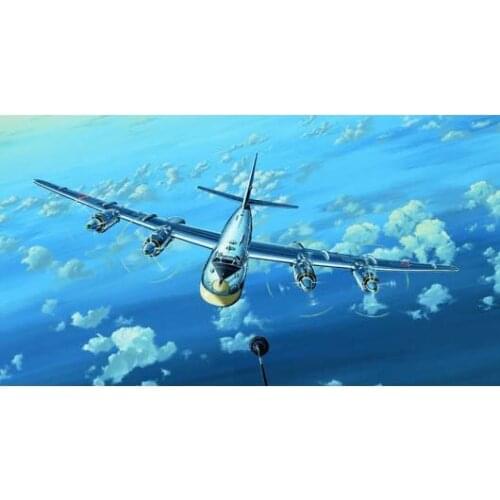 TRUMPETER Model 03904 1/144 Scale Airplane TU-95MS Bear-H BEAR Assembly Model Building Scale Airplane Model Kits