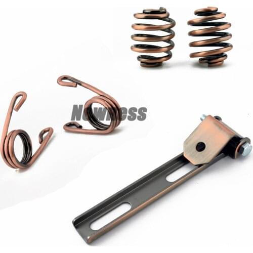 Motorcycle Retro Solo Seat Saddle Seat Spring for Harley Dyna Fatboy Sportster Softail XL1200 XL883 Bobber Chopper XL 883 1200