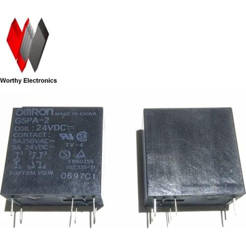 Wholesale 10pcs/lot relay G5PA-2-24VDC