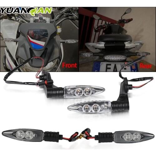 For F800GS R1200GS R1250GS Adv Front and Rear Indicators Motorcycle Turn Signal Lights R 1200 GS S 1000 XR R1200R G310R R nineT